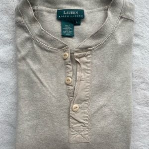 Ralph Lauren beige top size l